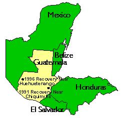 Map of Guatemala